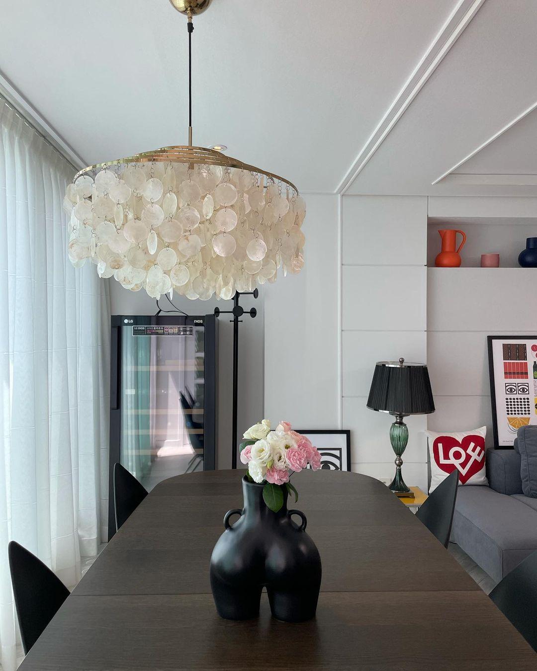 Riley Shell Chandelier