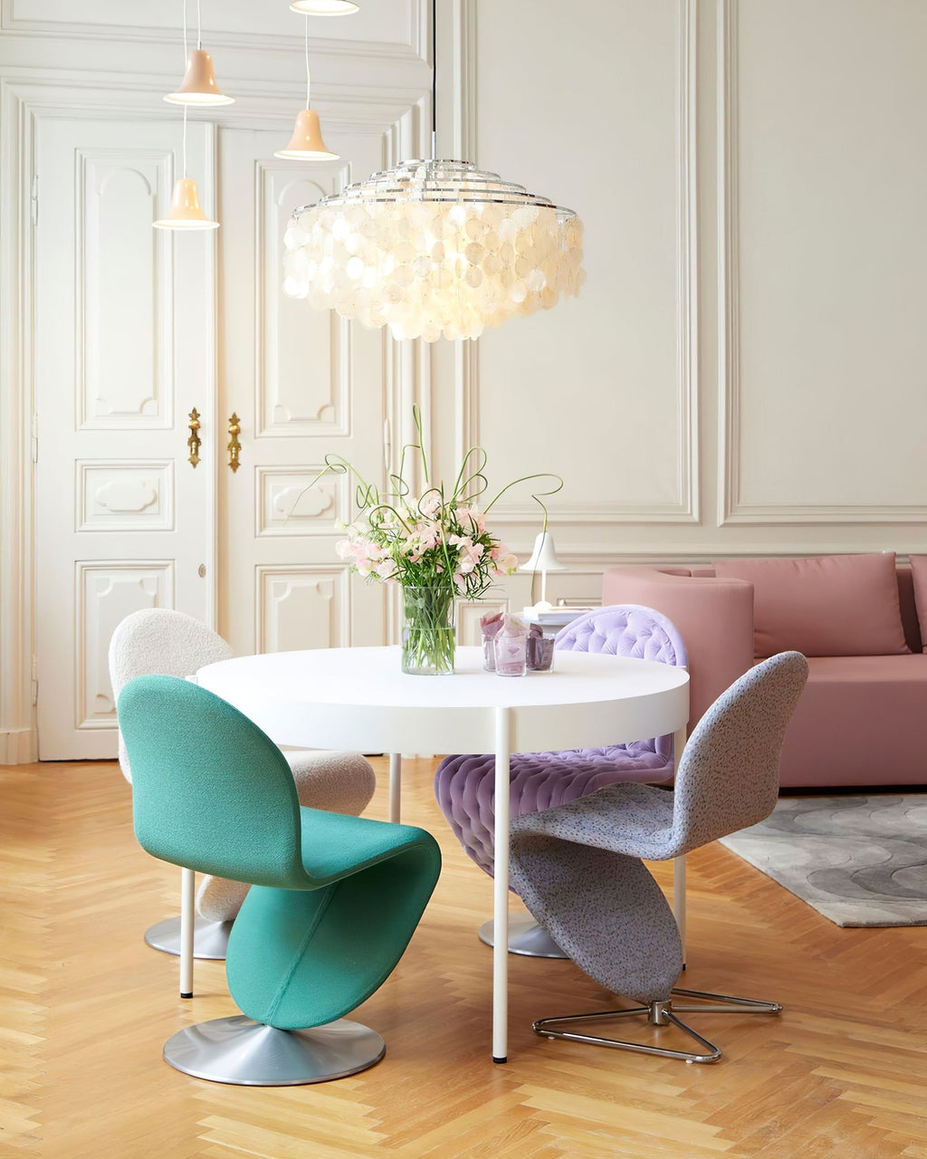 Riley Shell Chandelier