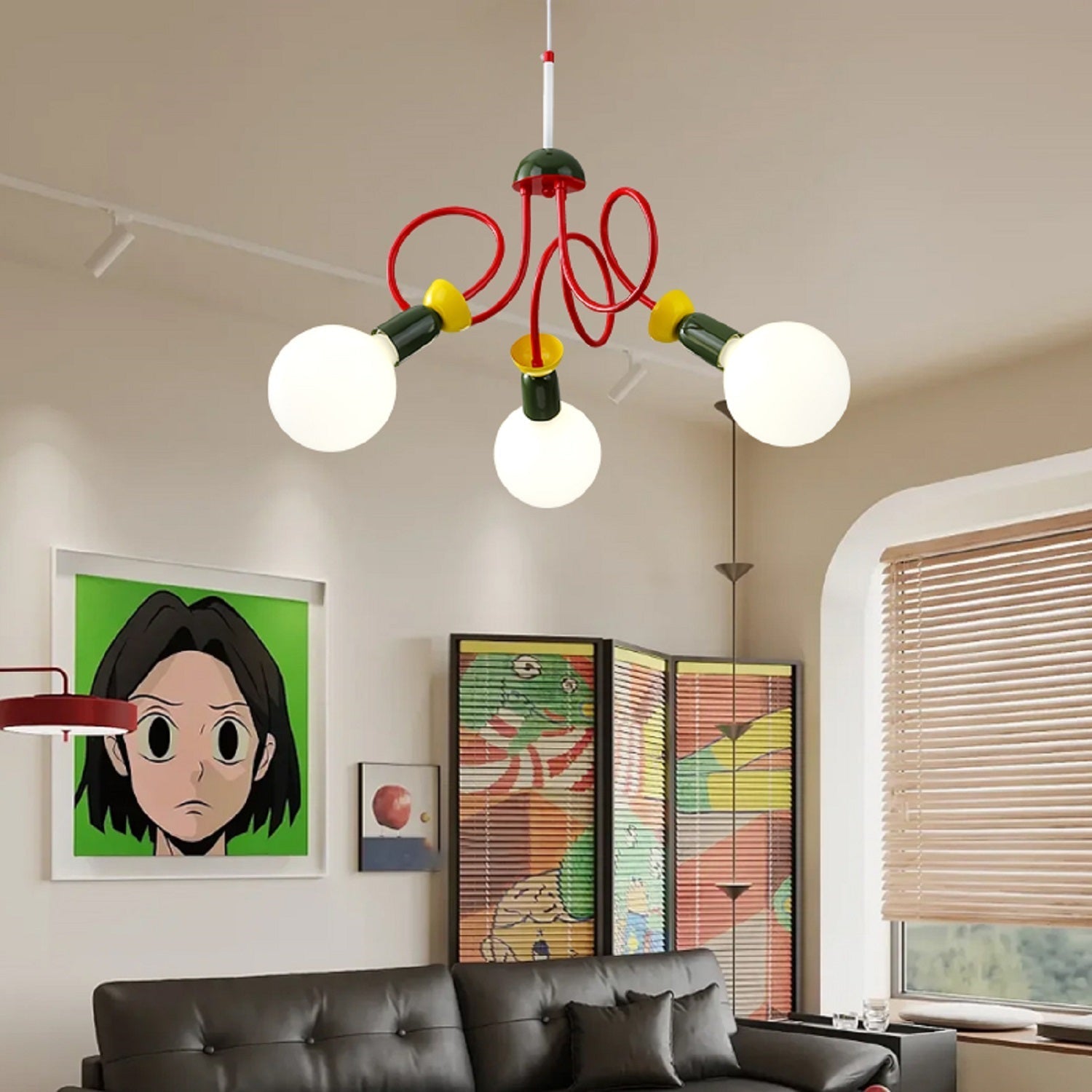 Roller Coaster Chandelier