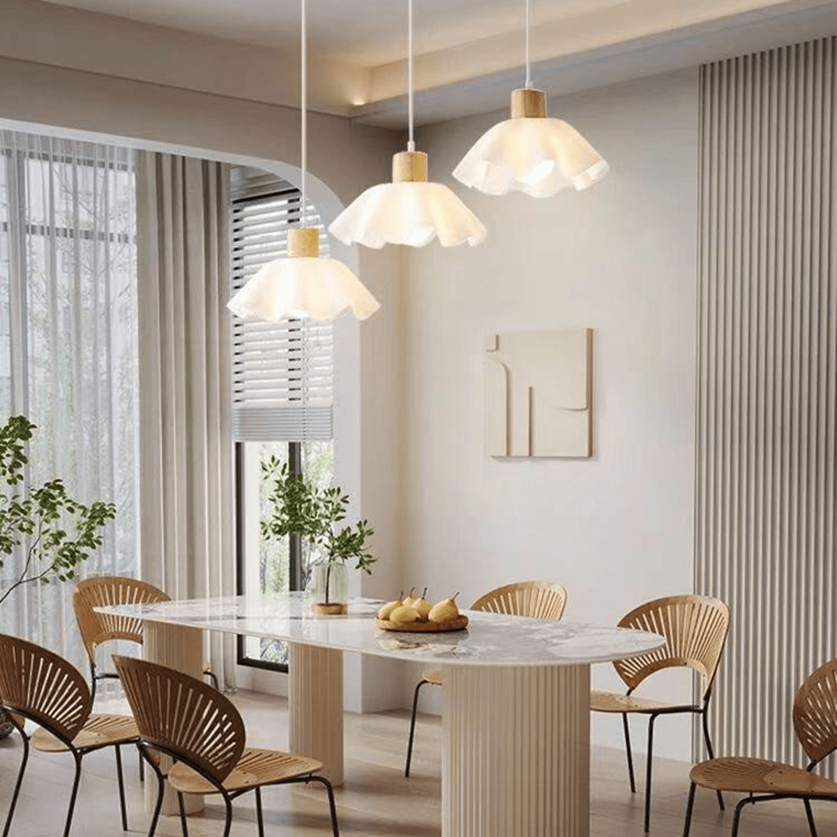 Romantic Ripples Chandelier