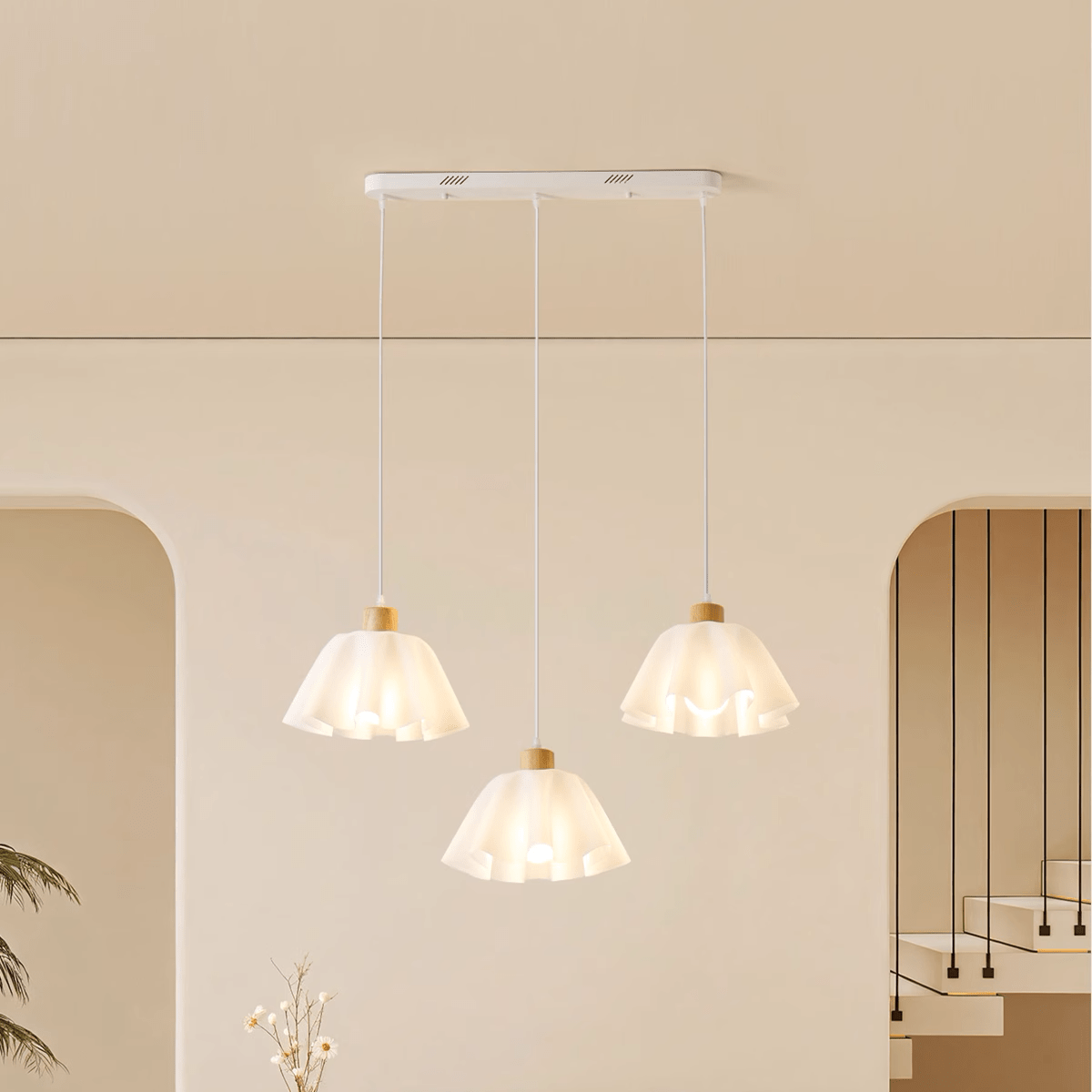 Romantic Ripples Chandelier