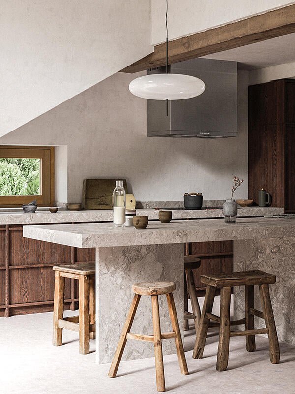 Rough Stone Pendant Lamp