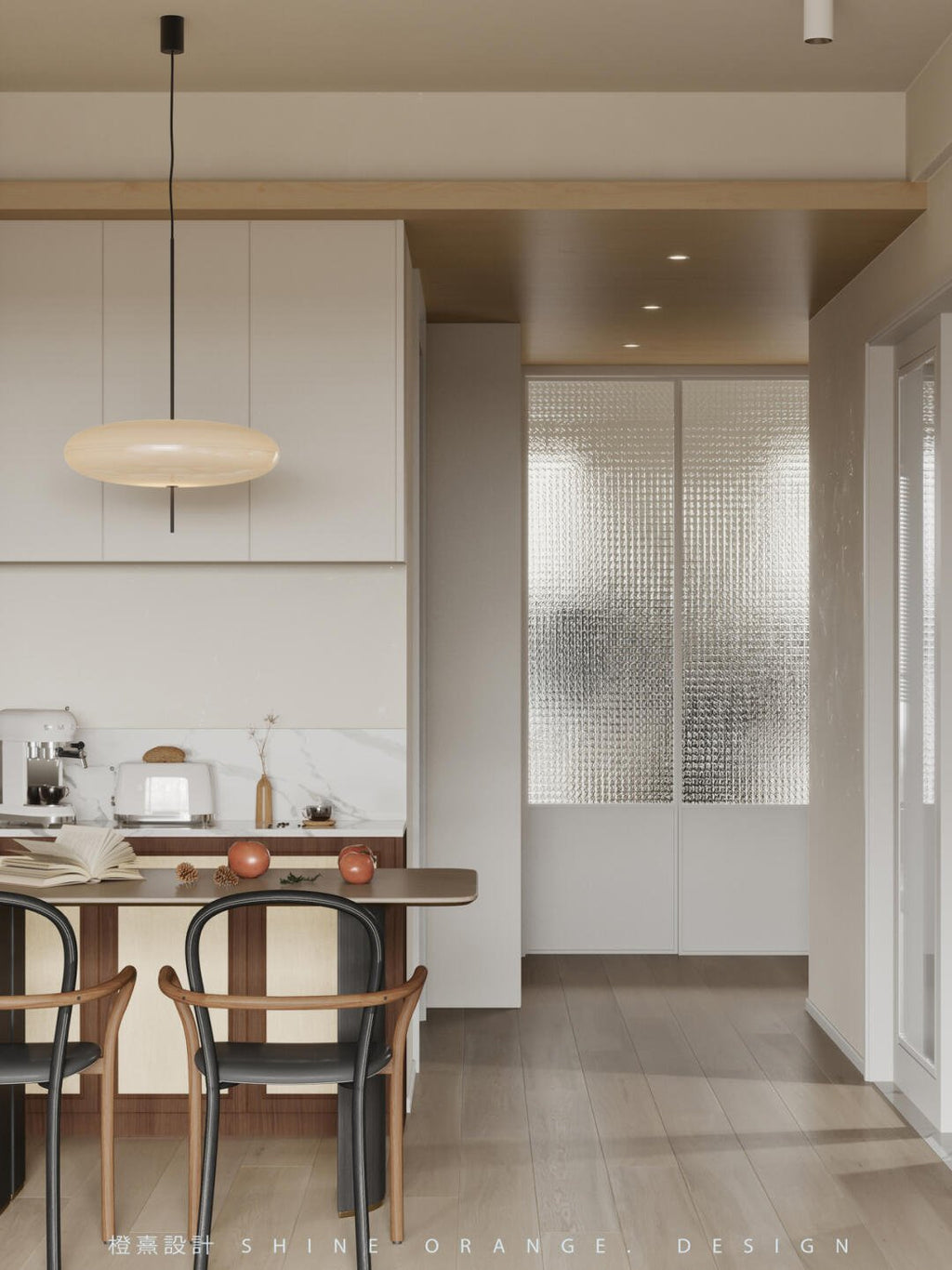 Rough Stone Pendant Lamp