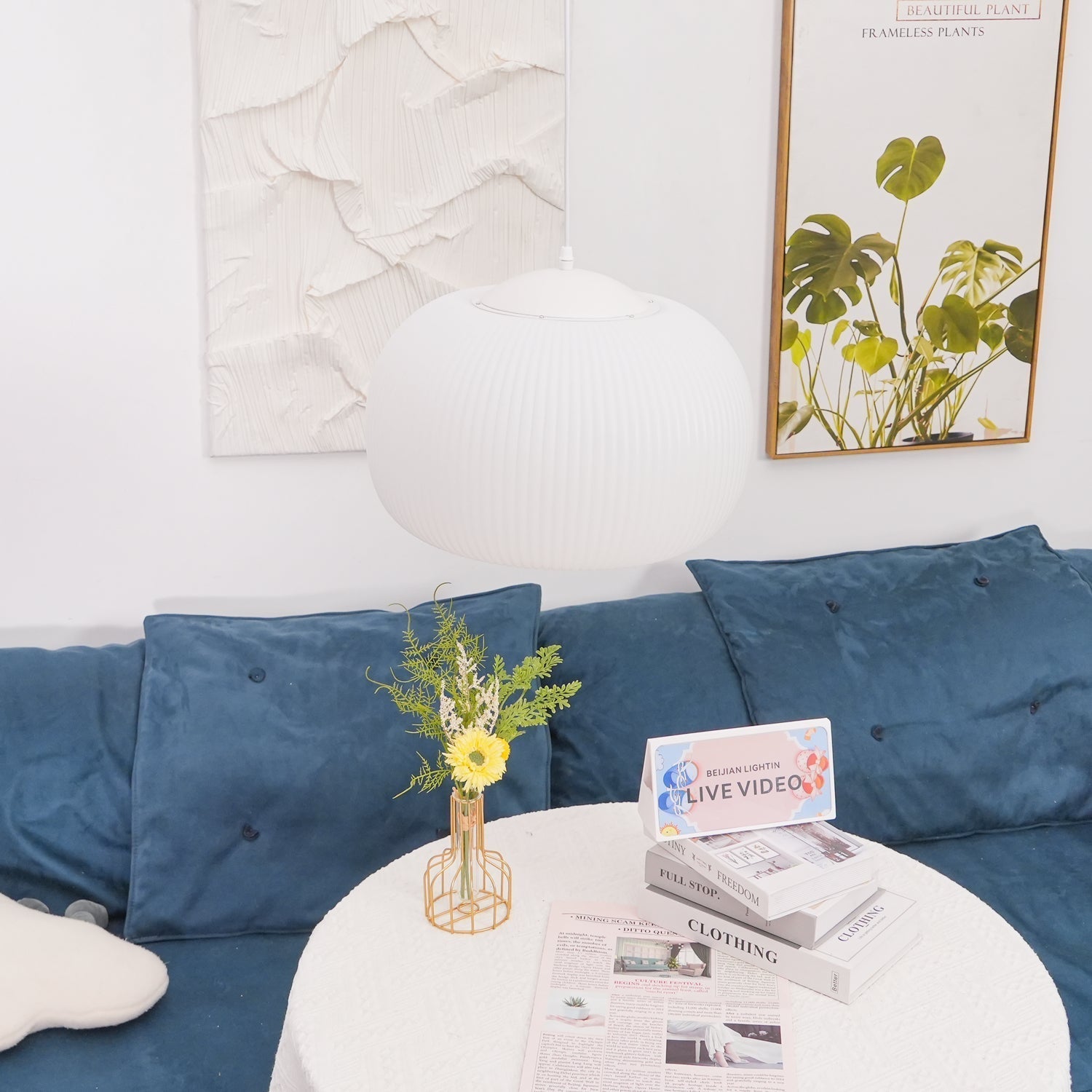 Rustic Cage Pendant Light