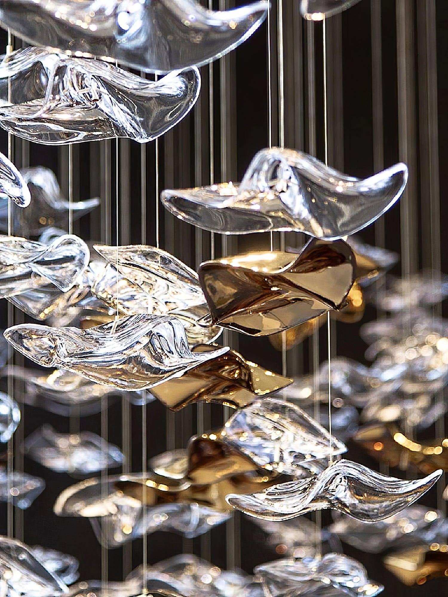 Sand Sea Stair Chandelier