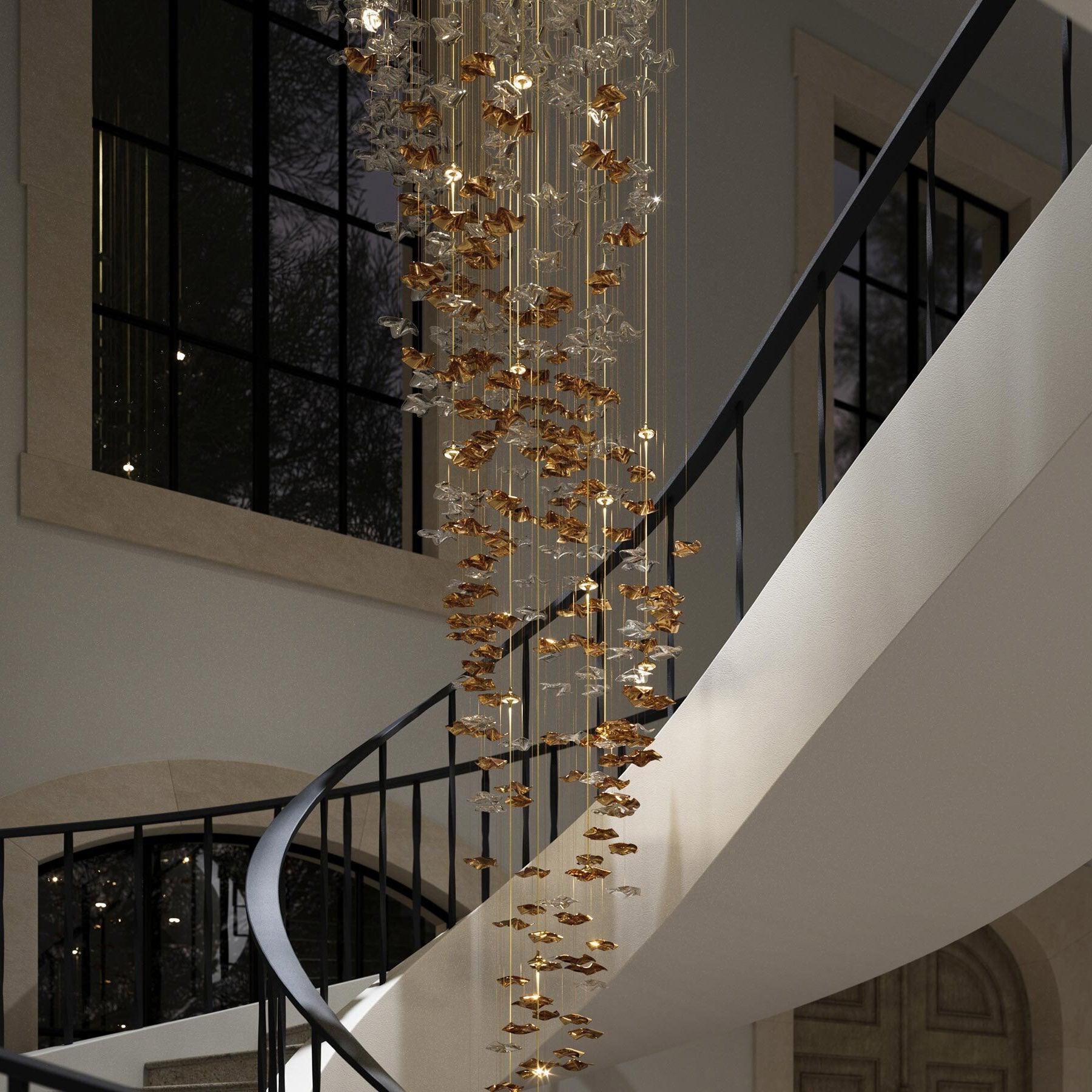 Sand Sea Stair Chandelier