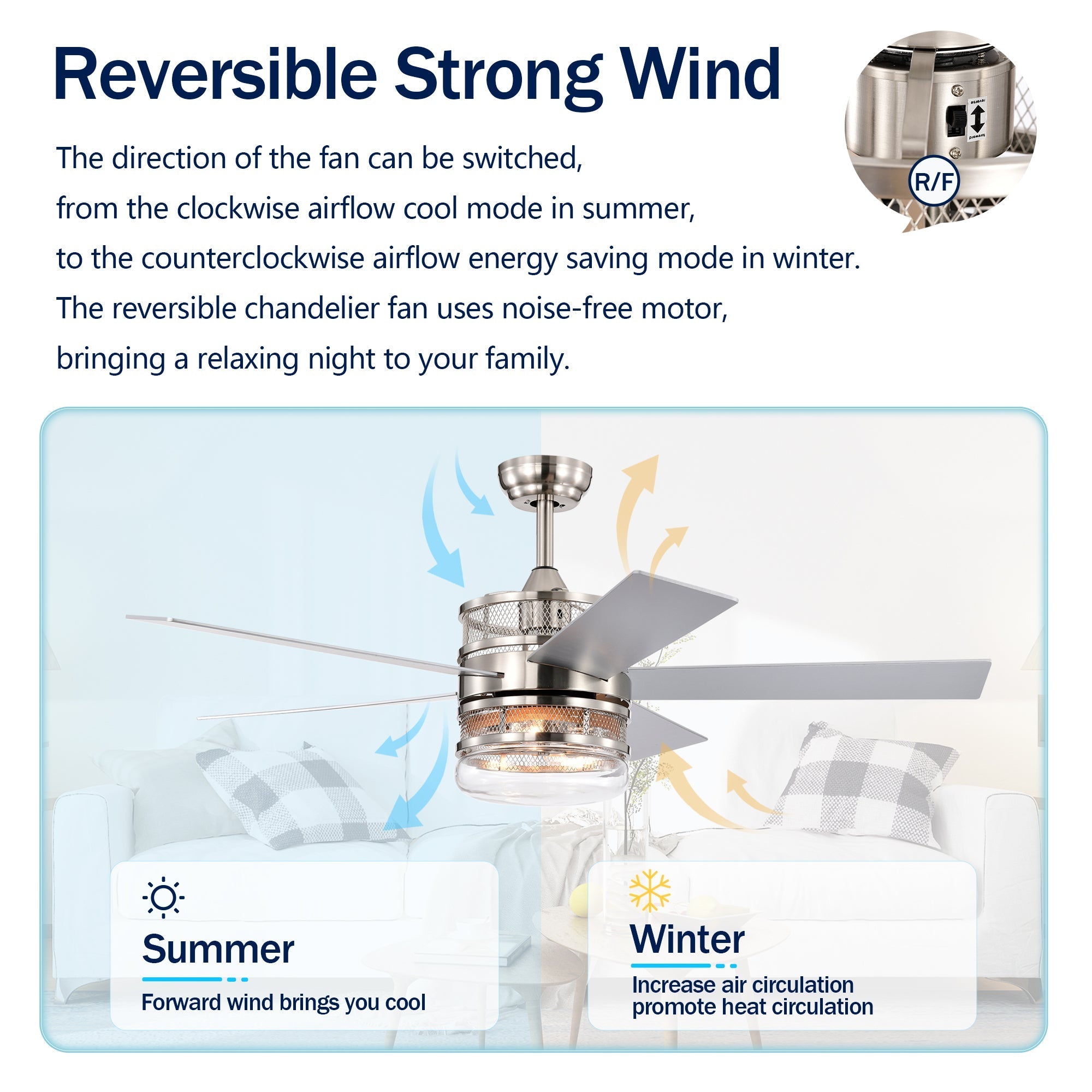 Santino Ceiling Fan Light