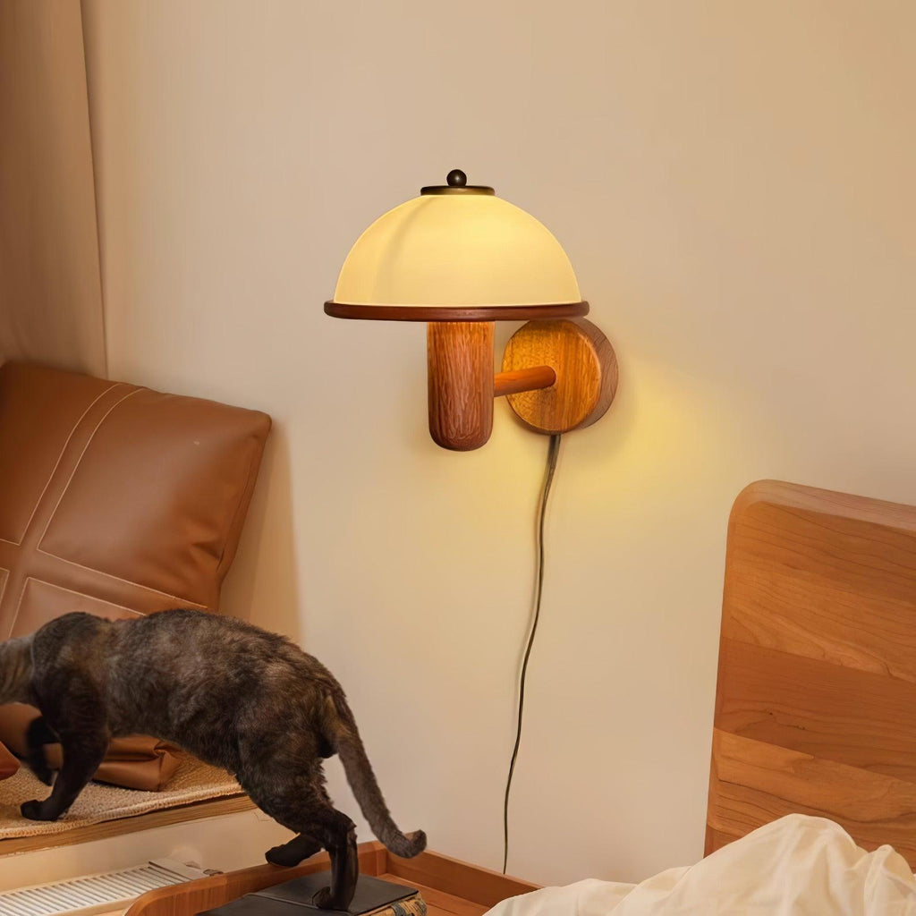 Seren Mushroom Wall Lamp - ZozHome