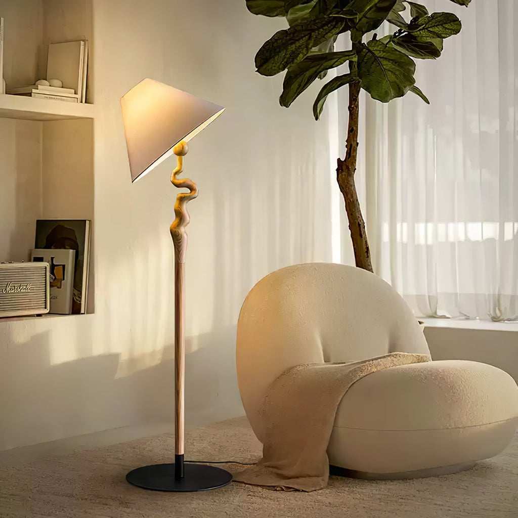 Serpentine Twist Floor Lamp - ZozHome