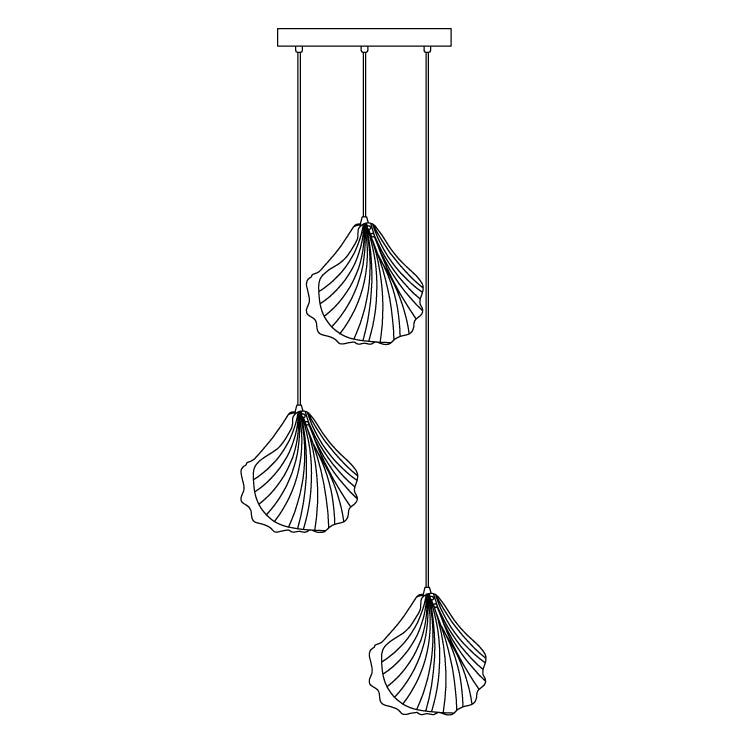 Shell Mini Pendant Light - ZozHome