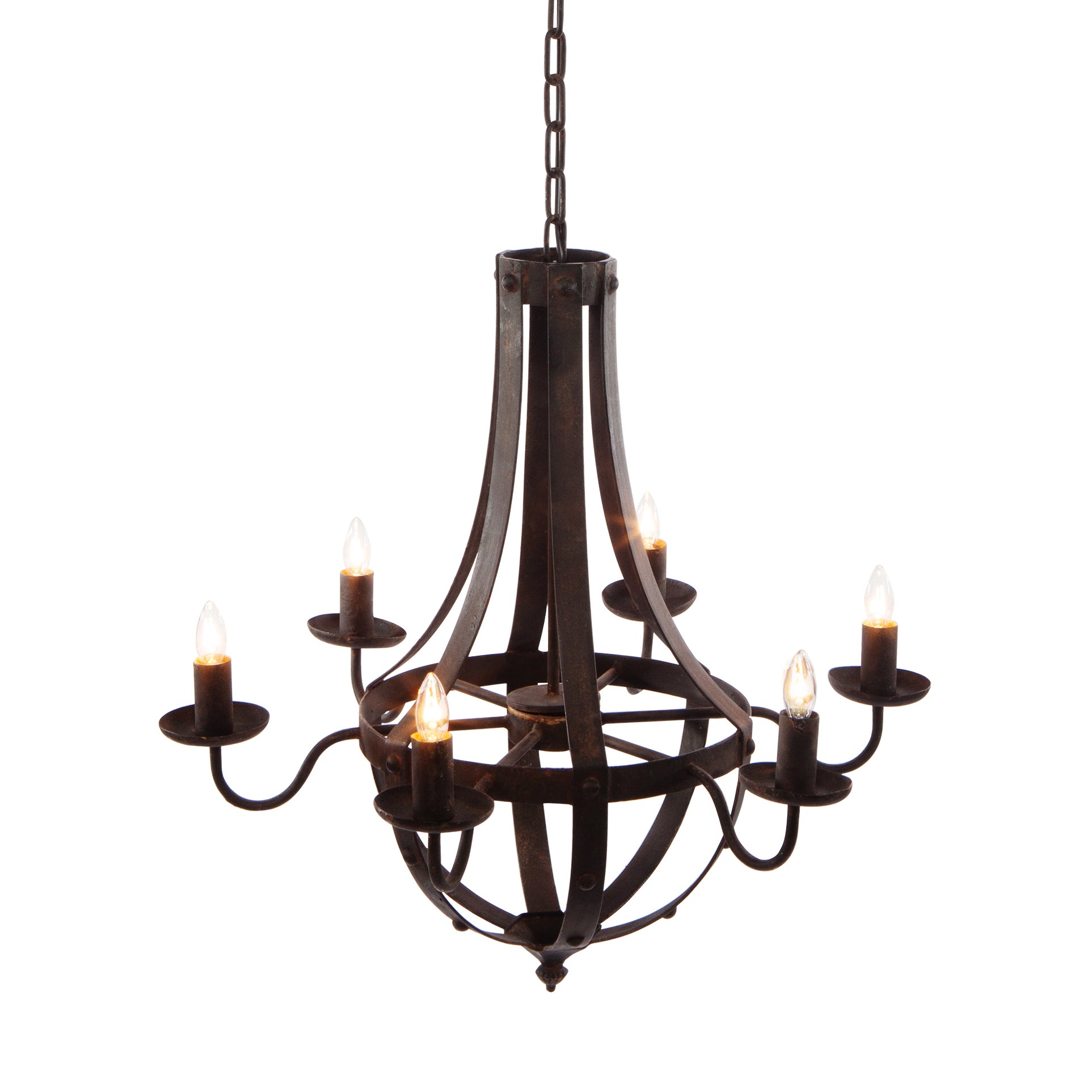 Sierra Industrial Chandelier