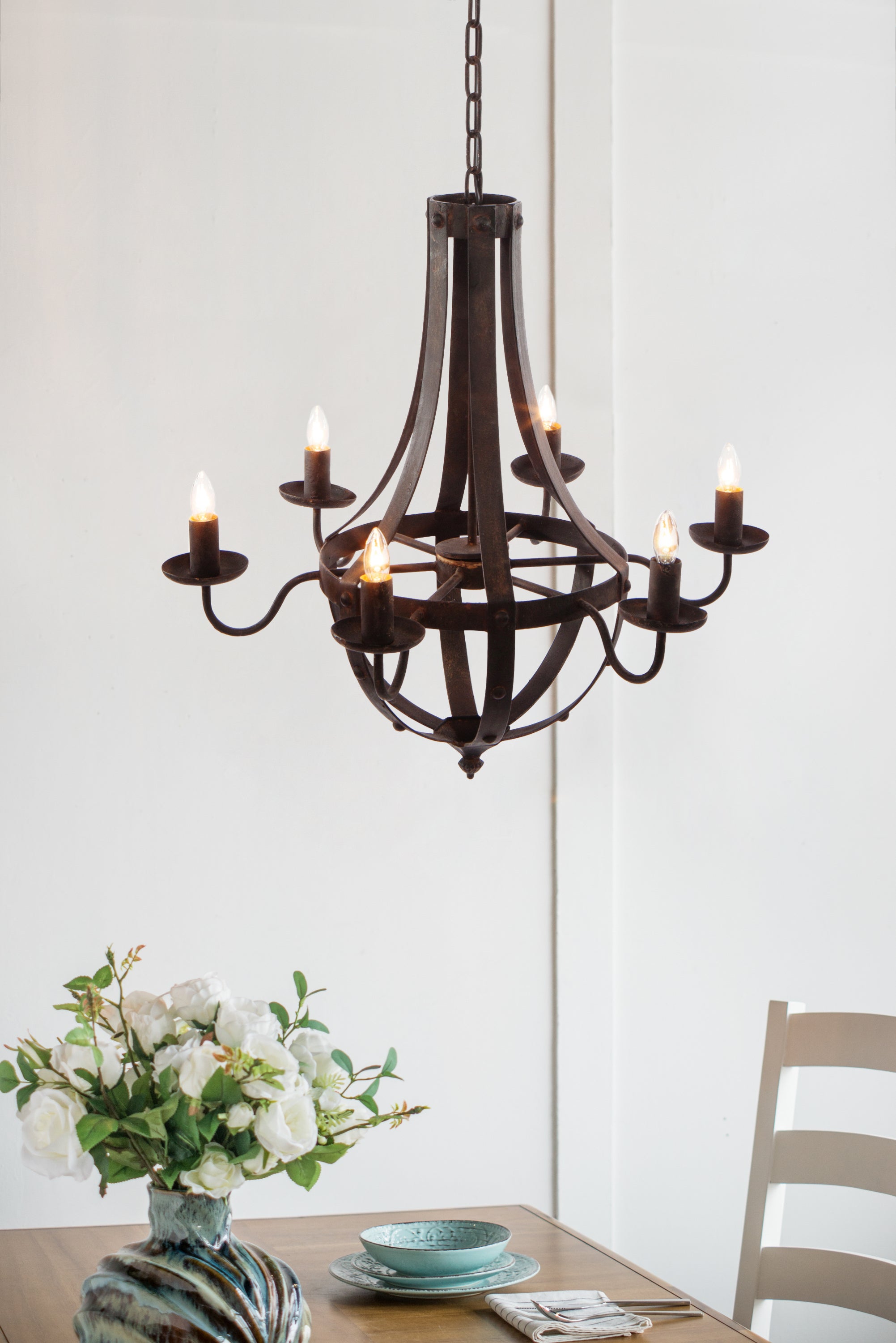 Sierra Industrial Chandelier