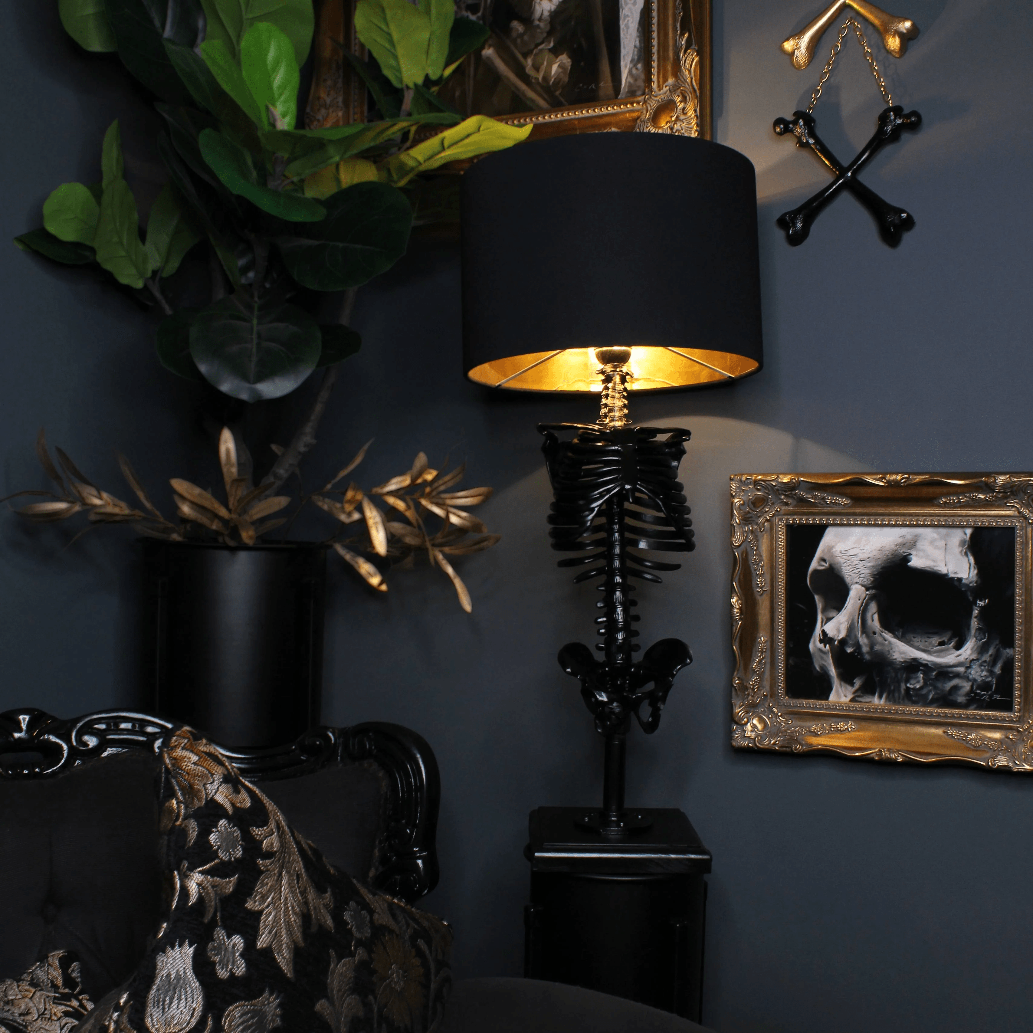 Skeleton Table Lamp