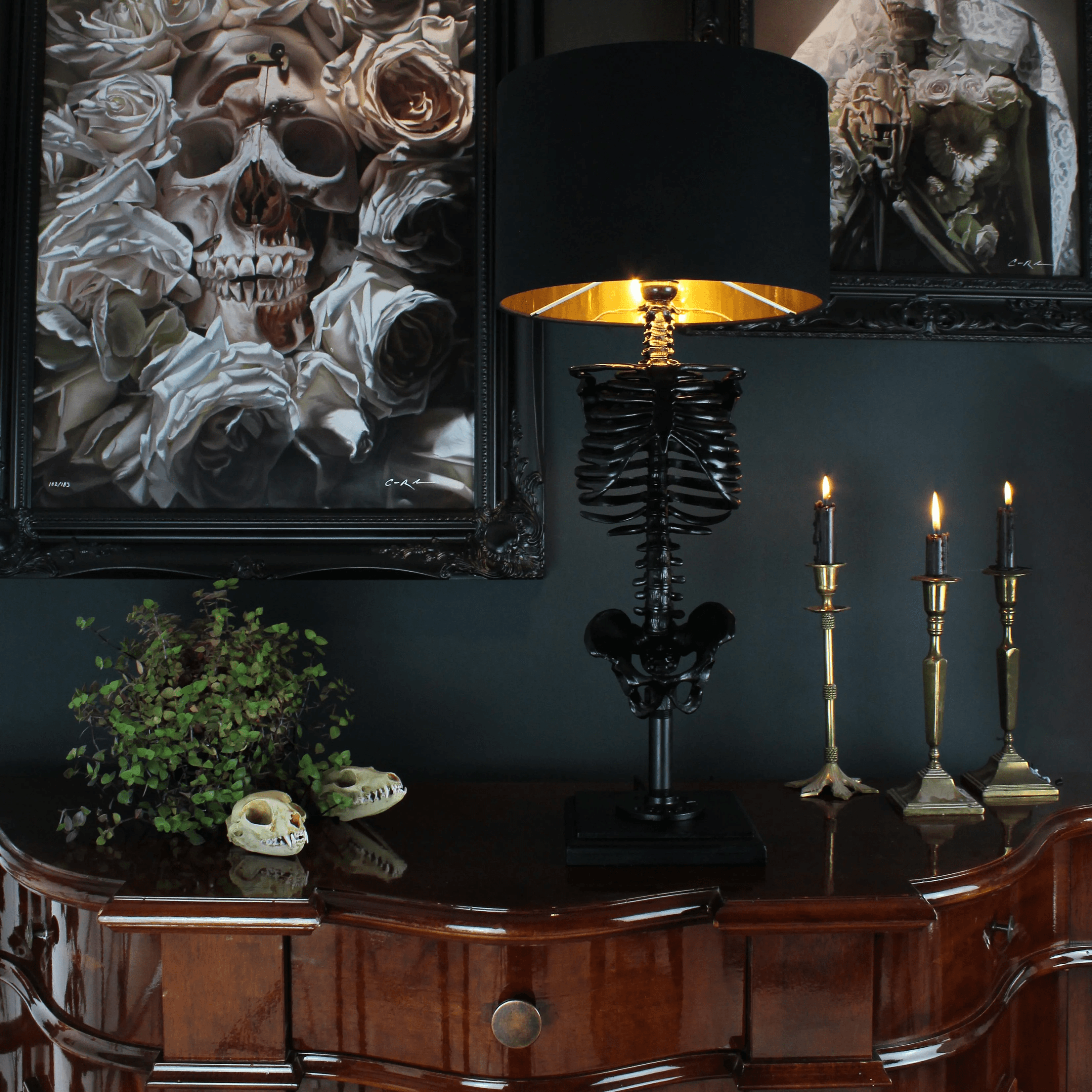 Skeleton Table Lamp