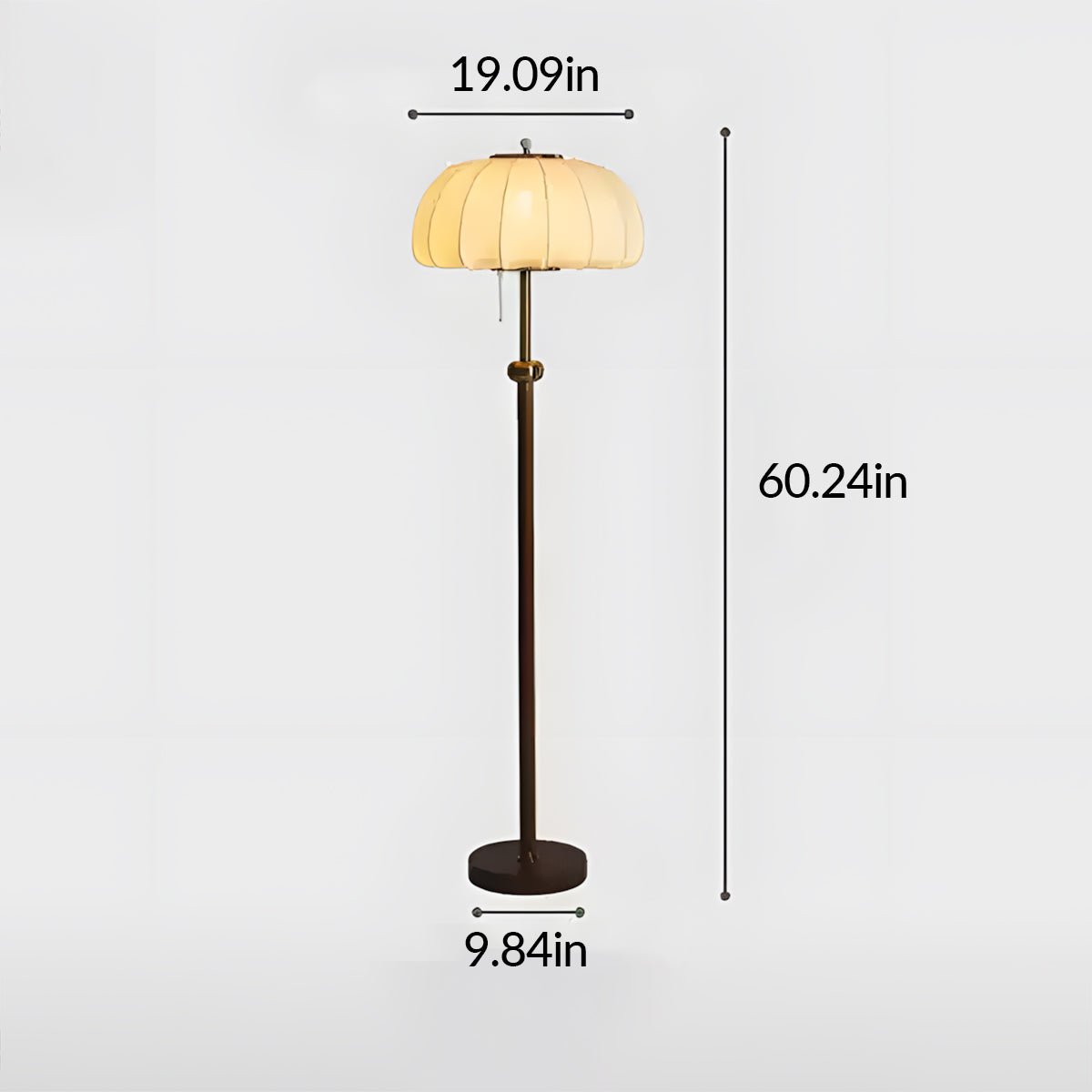 Small Waist Floor Lamp
