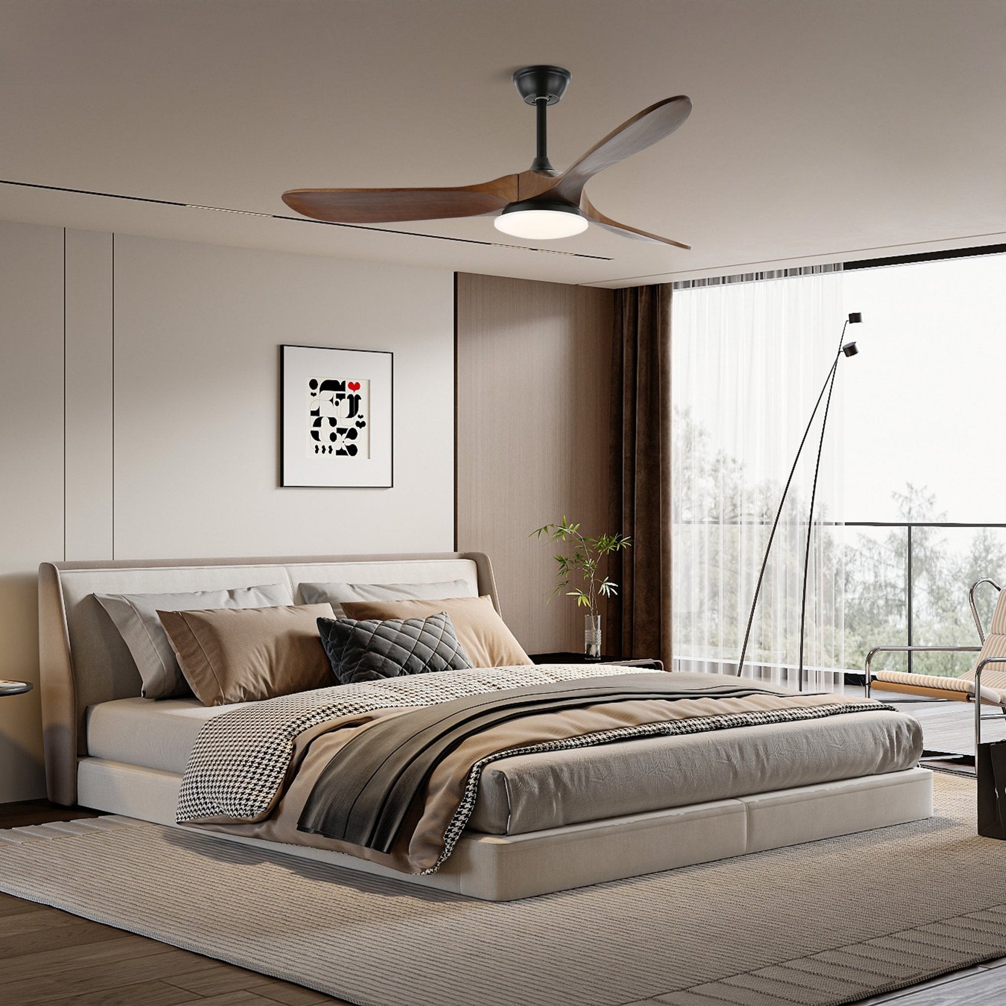 Solace Breeze Ceiling Fan Light - ZozHome