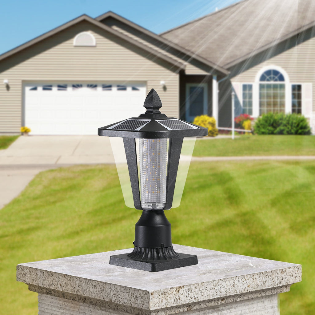SolarGlow Outdoor Column Lights