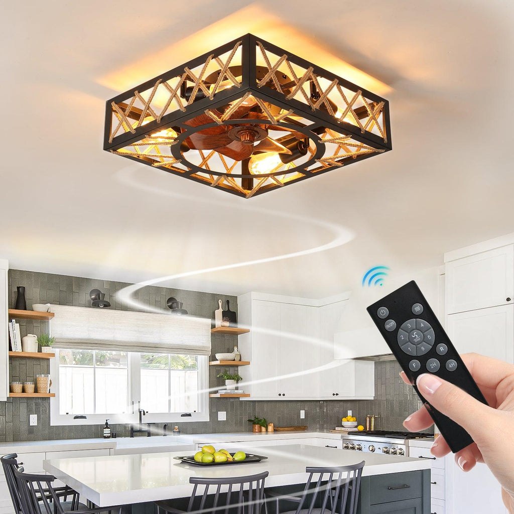 Square LED Ceiling Fan Light