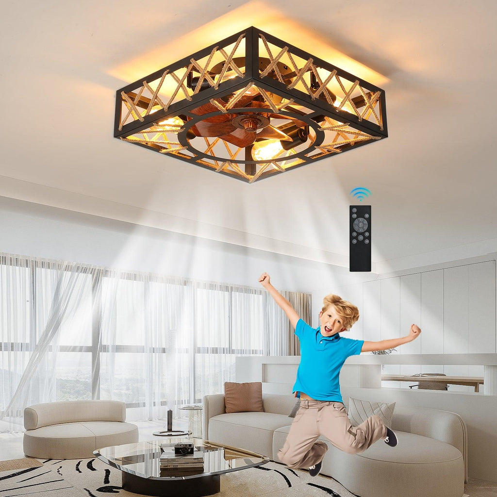 Square LED Ceiling Fan Light
