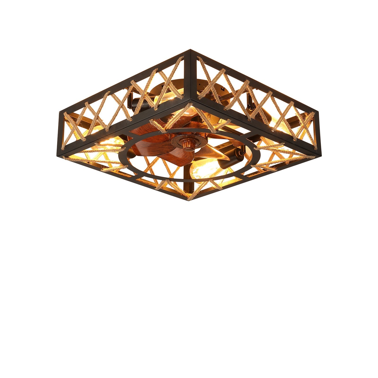 Square LED Ceiling Fan Light