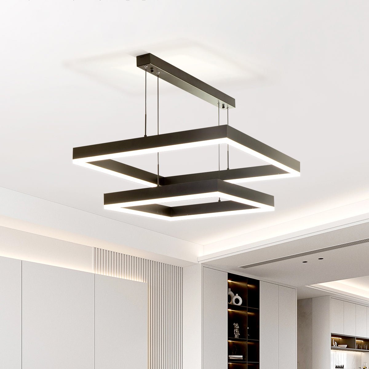 Square Living Room Pendant Light