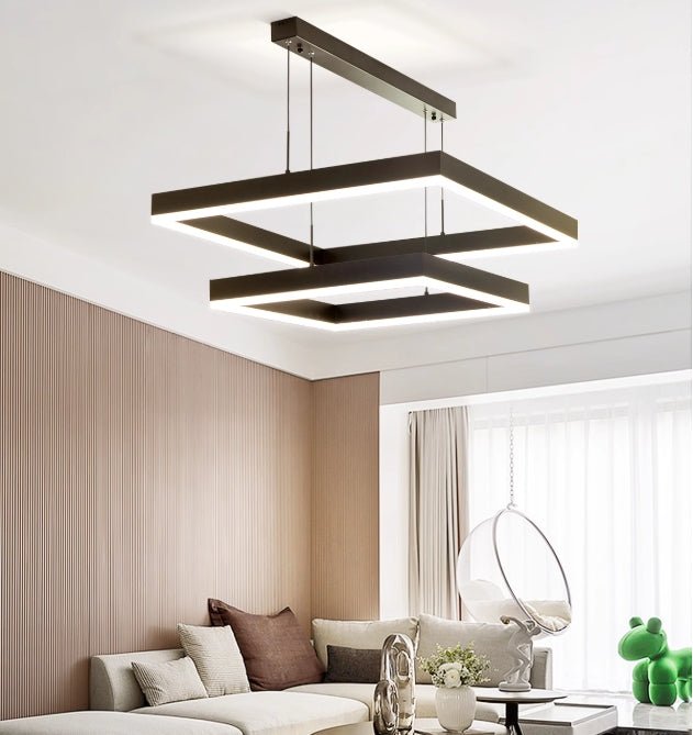 Square Living Room Pendant Light