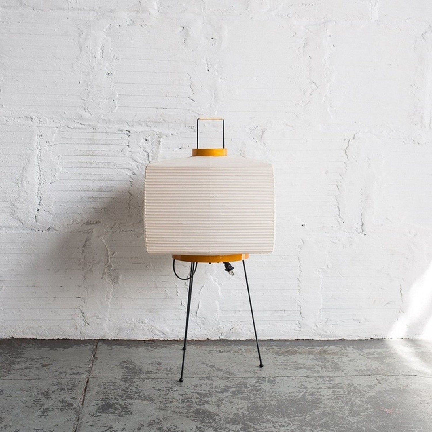 Square Rice Paper Floor Lamp