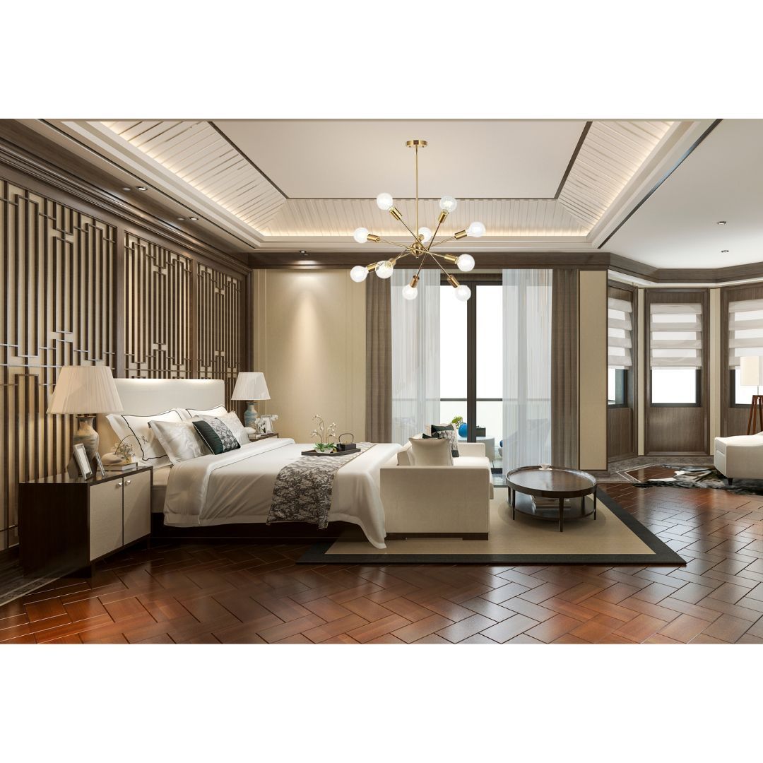 Stellar Burst Chandelier