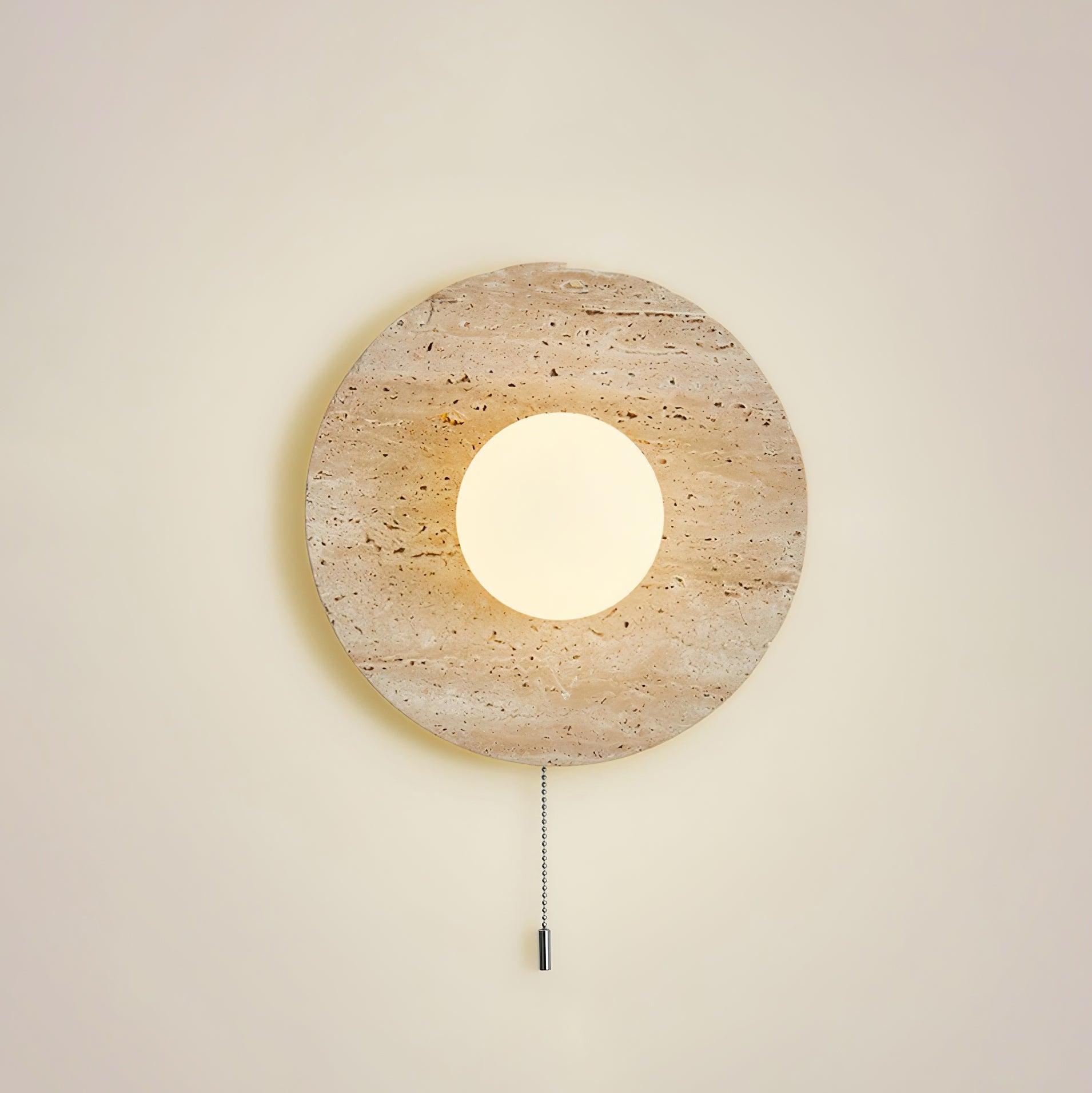 Stone Lunar Eclipse Wall Light - ZozHome