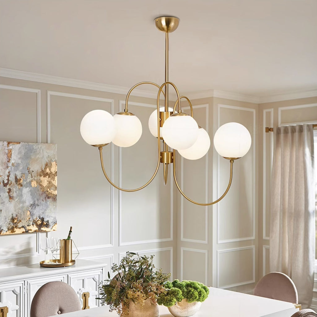 SwanNeck Chandelier