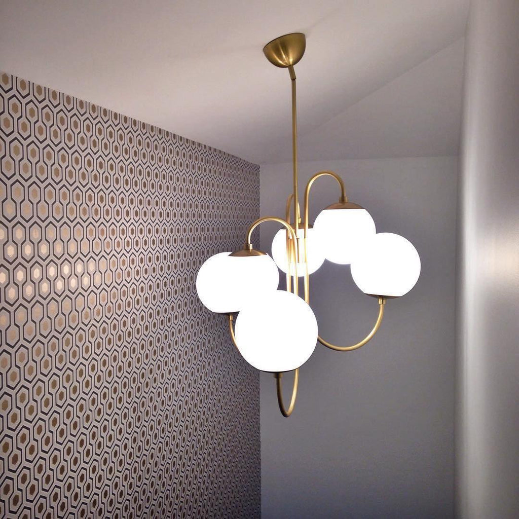 SwanNeck Chandelier