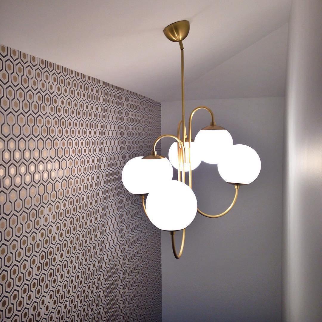 SwanNeck Chandelier