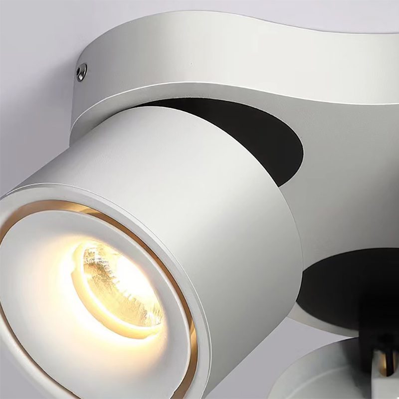 Three heads Rotating Folding Ceiling Lamp