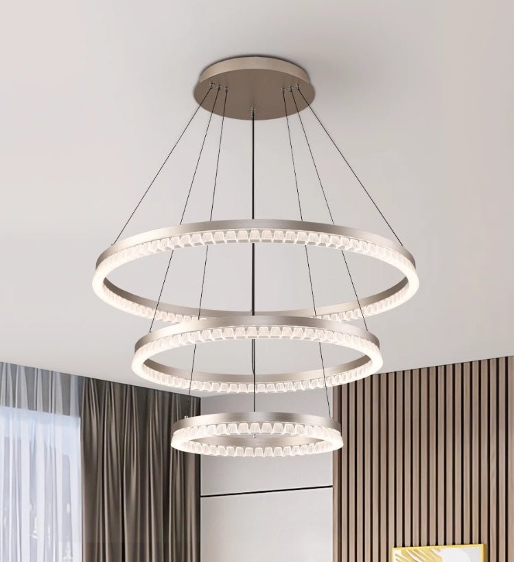 Three Ring Chandelier