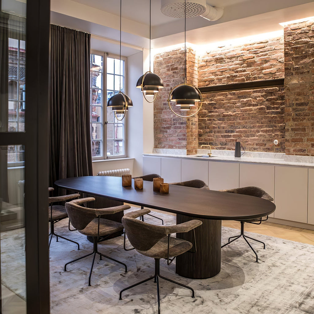 Trapezoidal Pendant Light