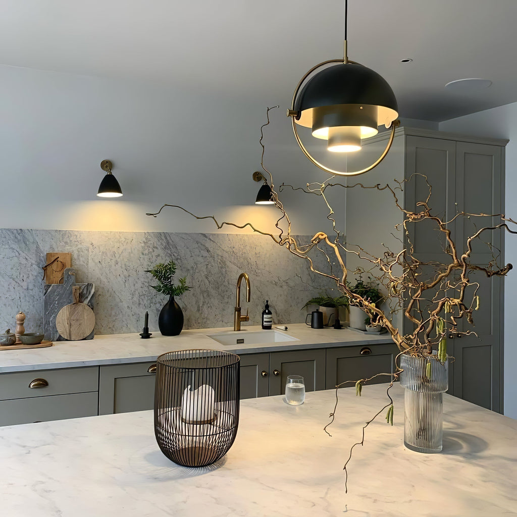 Trapezoidal Pendant Light