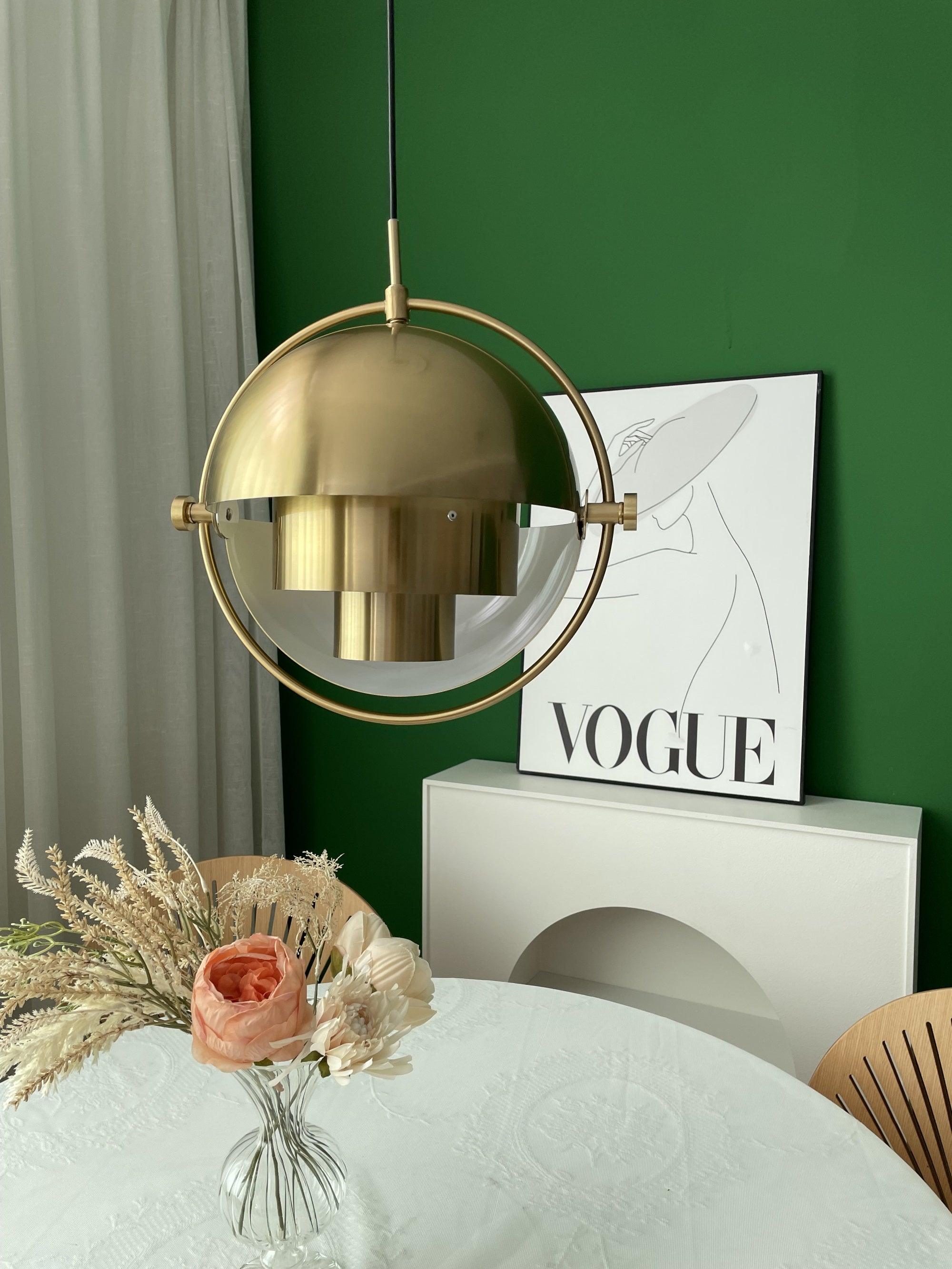 Trapezoidal Pendant Light