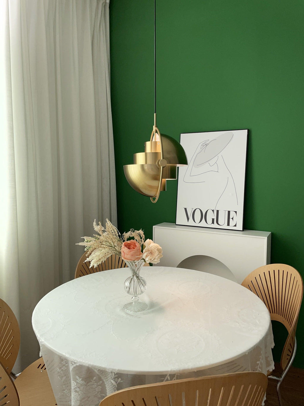 Trapezoidal Pendant Light