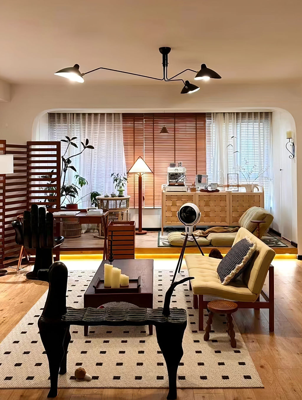 Triangle Shade Floor Lamp