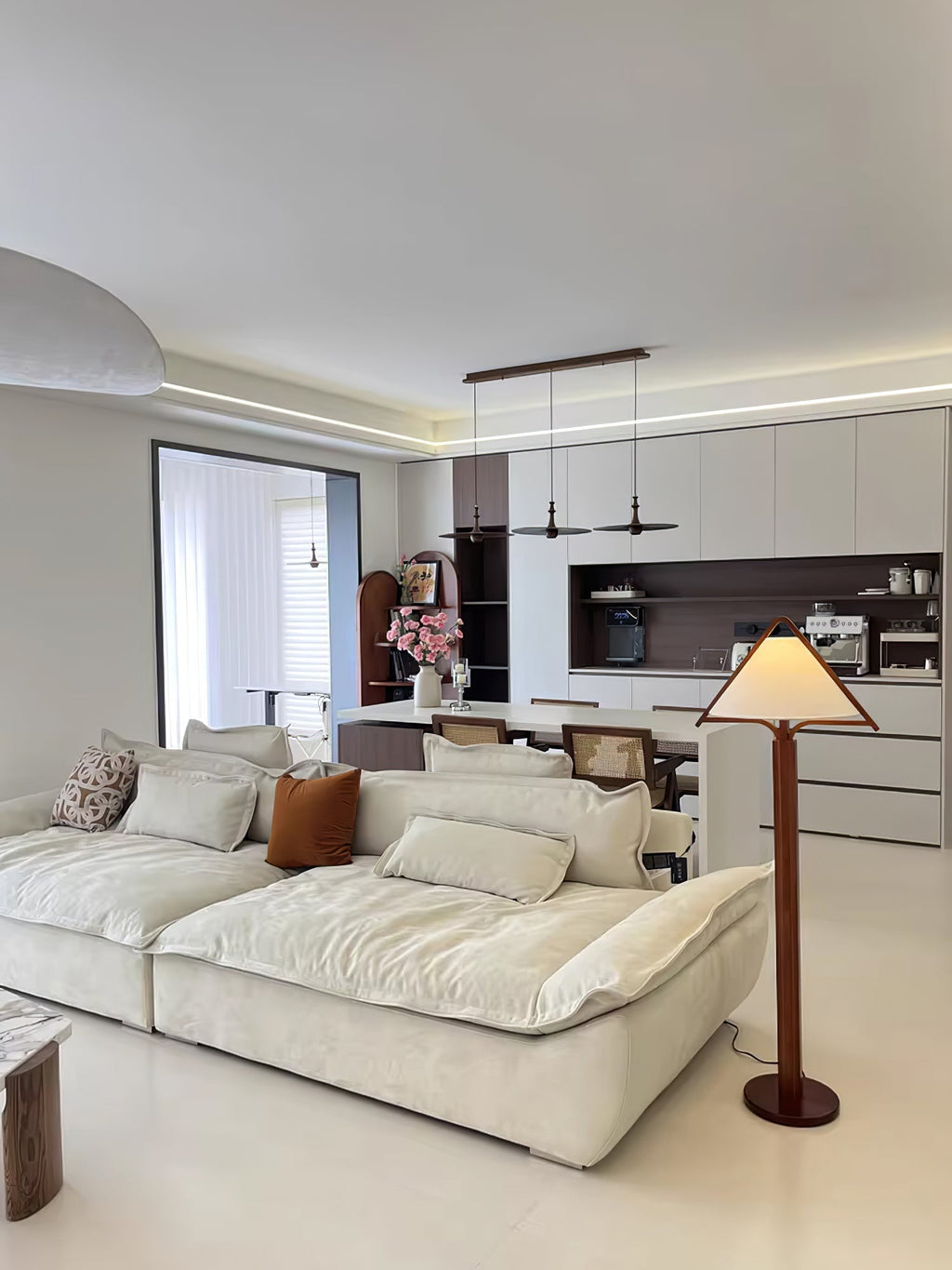 Triangle Shade Floor Lamp