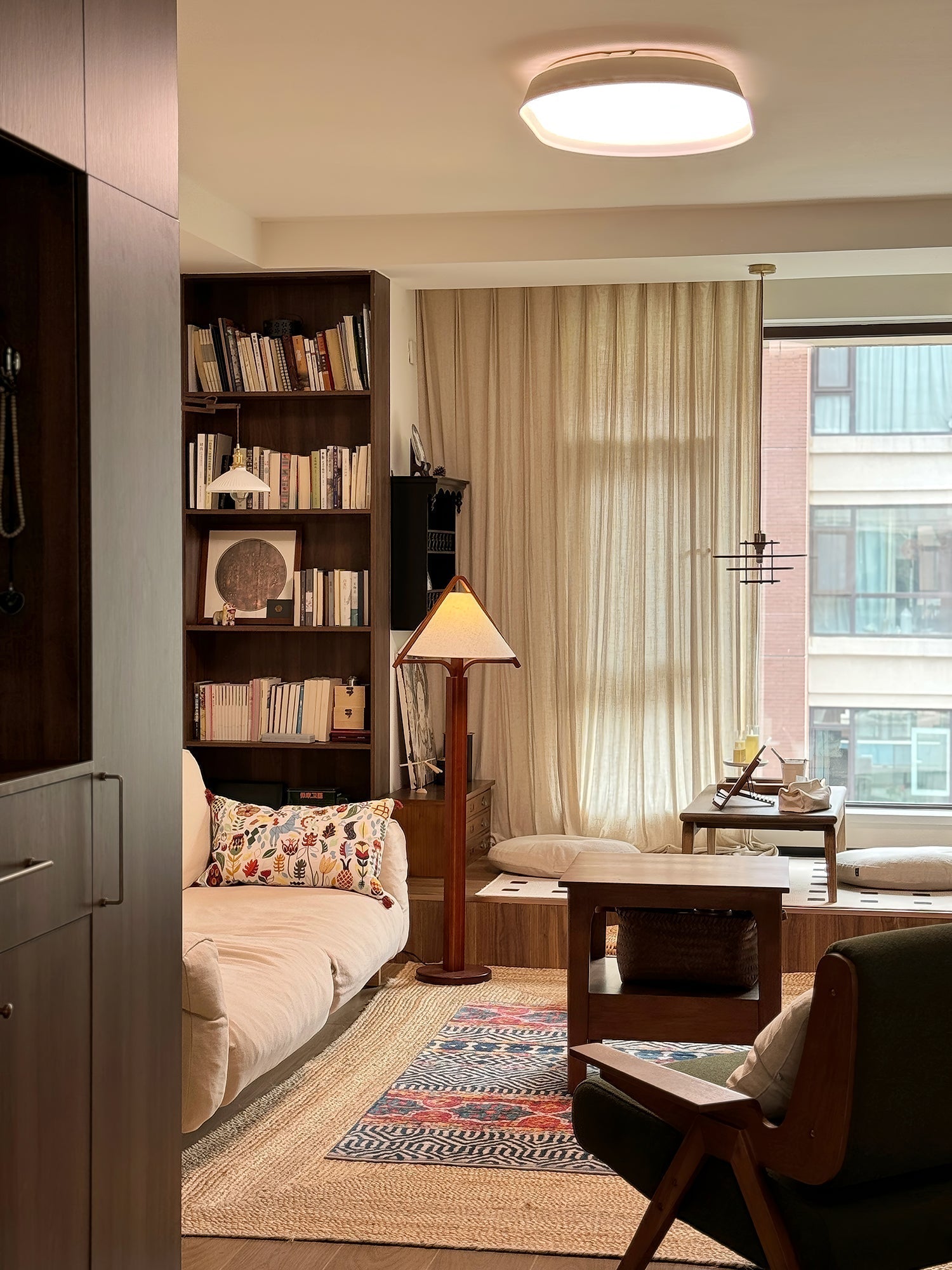 Triangle Shade Floor Lamp