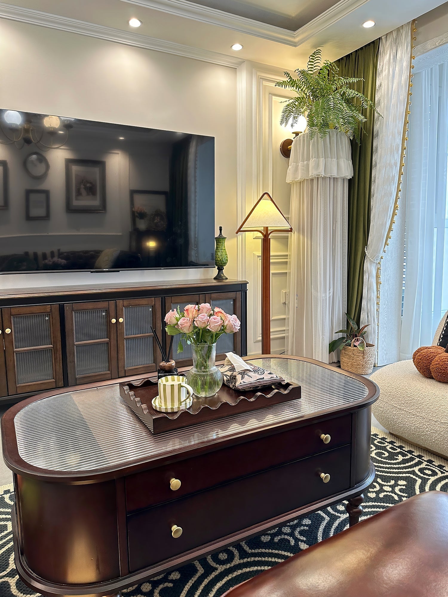 Triangle Shade Floor Lamp