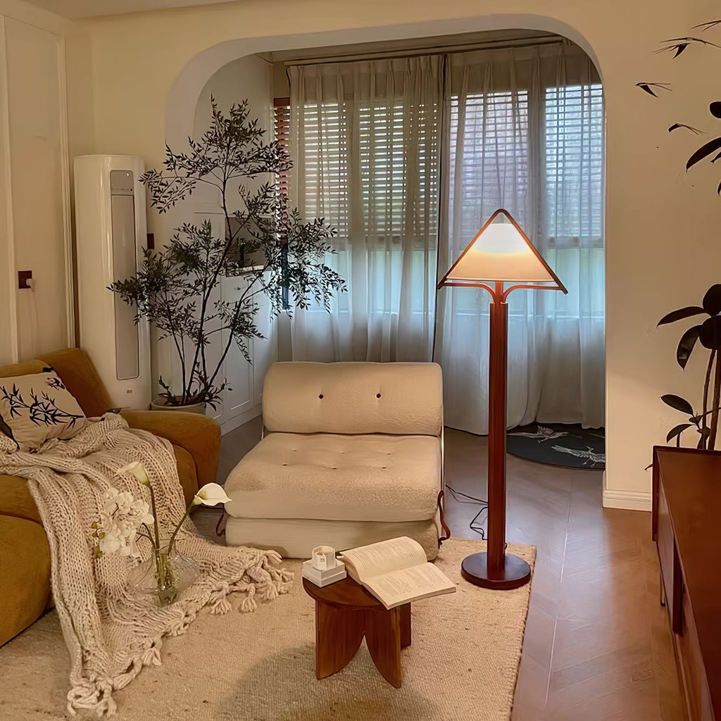 Triangle Shade Floor Lamp