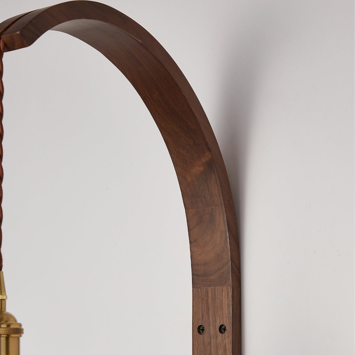 Tsubaki Walnut Wall Lamp