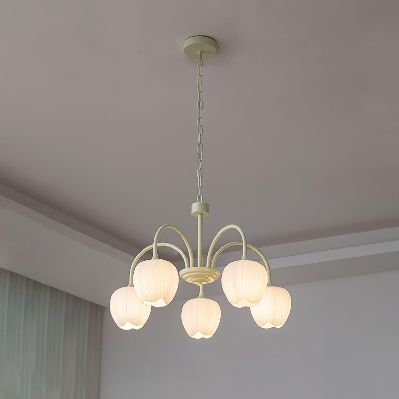 Tulip Bud Chandelier