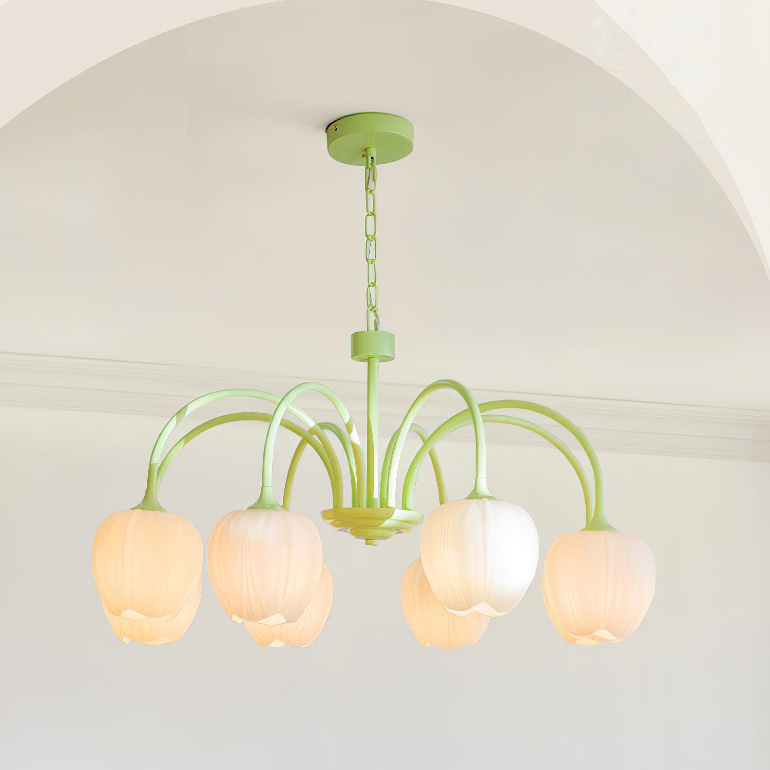 Tulip Bud Chandelier