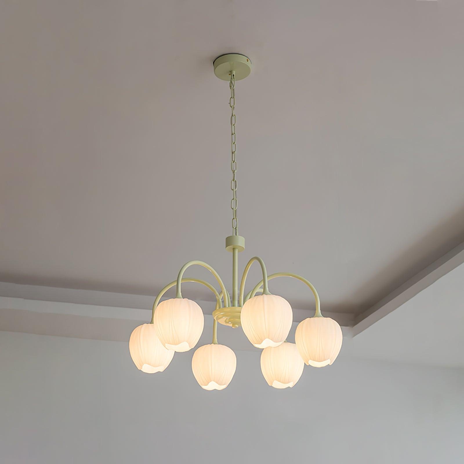 Tulip Bud Chandelier