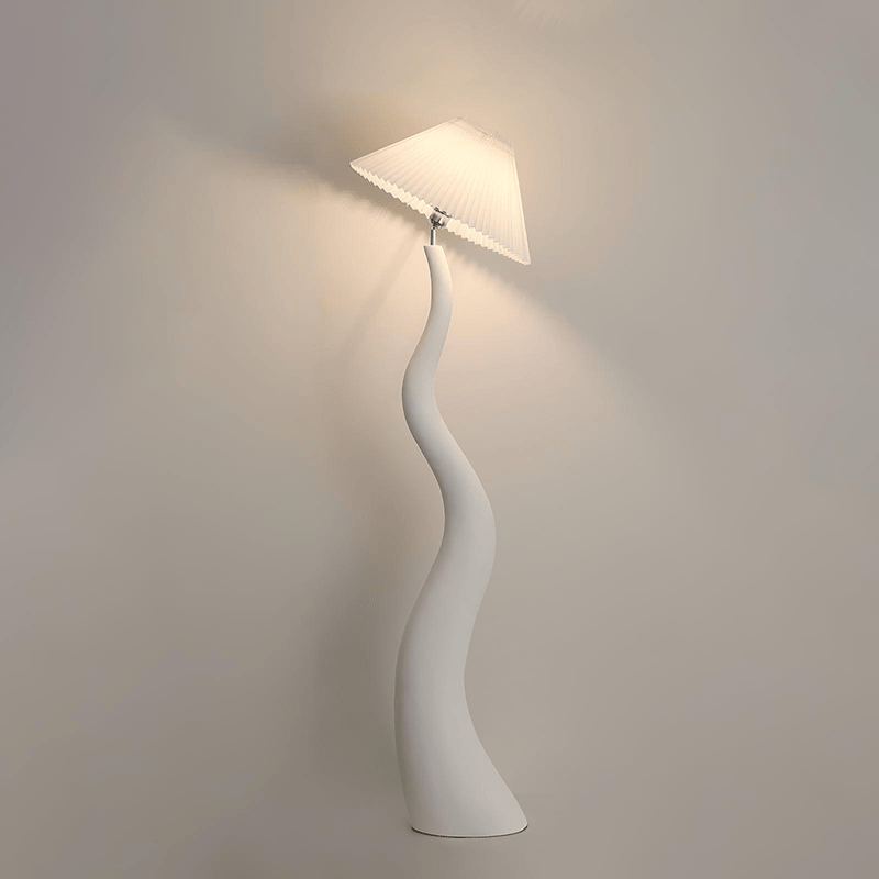 Twisted Pleated Floor Lamp - ZozHome