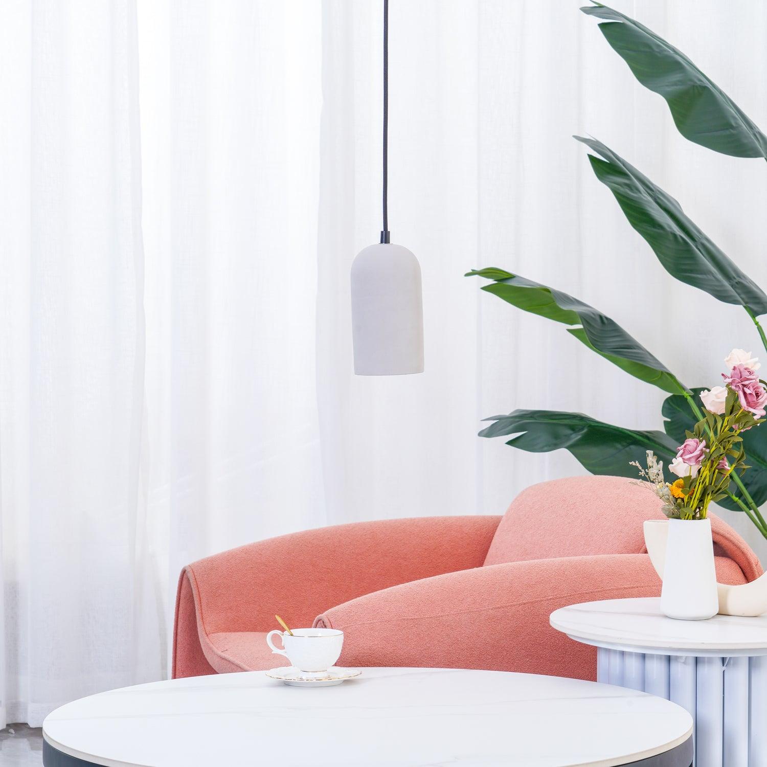 U Concrete Pendant Lamp - ZozHome