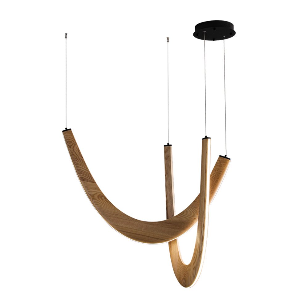U Wooden Pendant Lamp - ZozHome